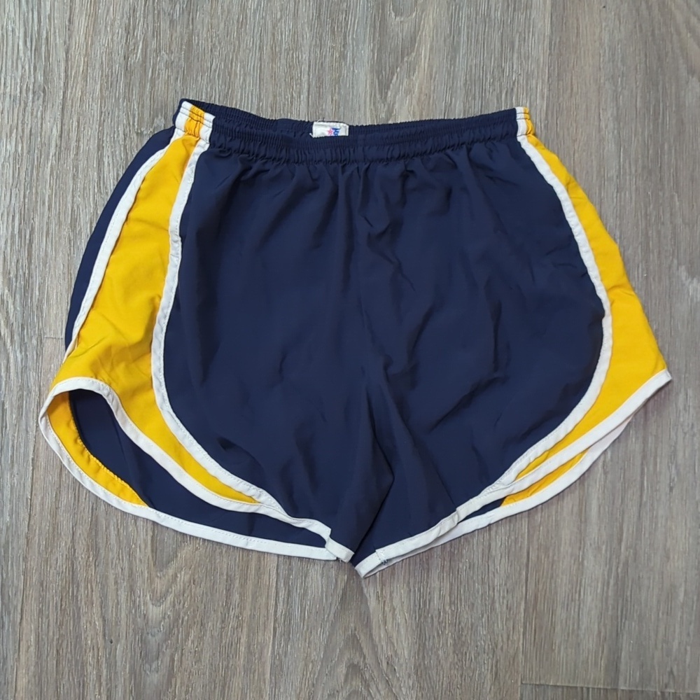 ❤️5/$25 Navy and Yellow Women's Athletic Shorts
